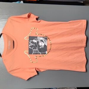 True religion peachy pink size small T-shirt